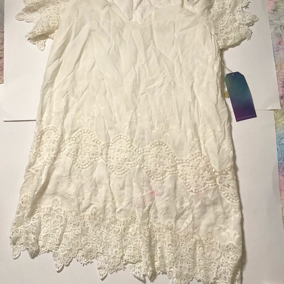 show me your mumu birdie ruffle scallop dress - Picture 7 of 15